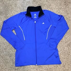 NWOT Adidas climalite Royal Blue workout Jacket